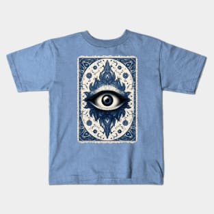 Evil Eye Tarot Card Kids T-Shirt